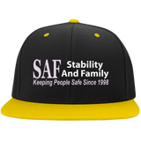 SAF - Flat Bill High-Profile Snapback Hat