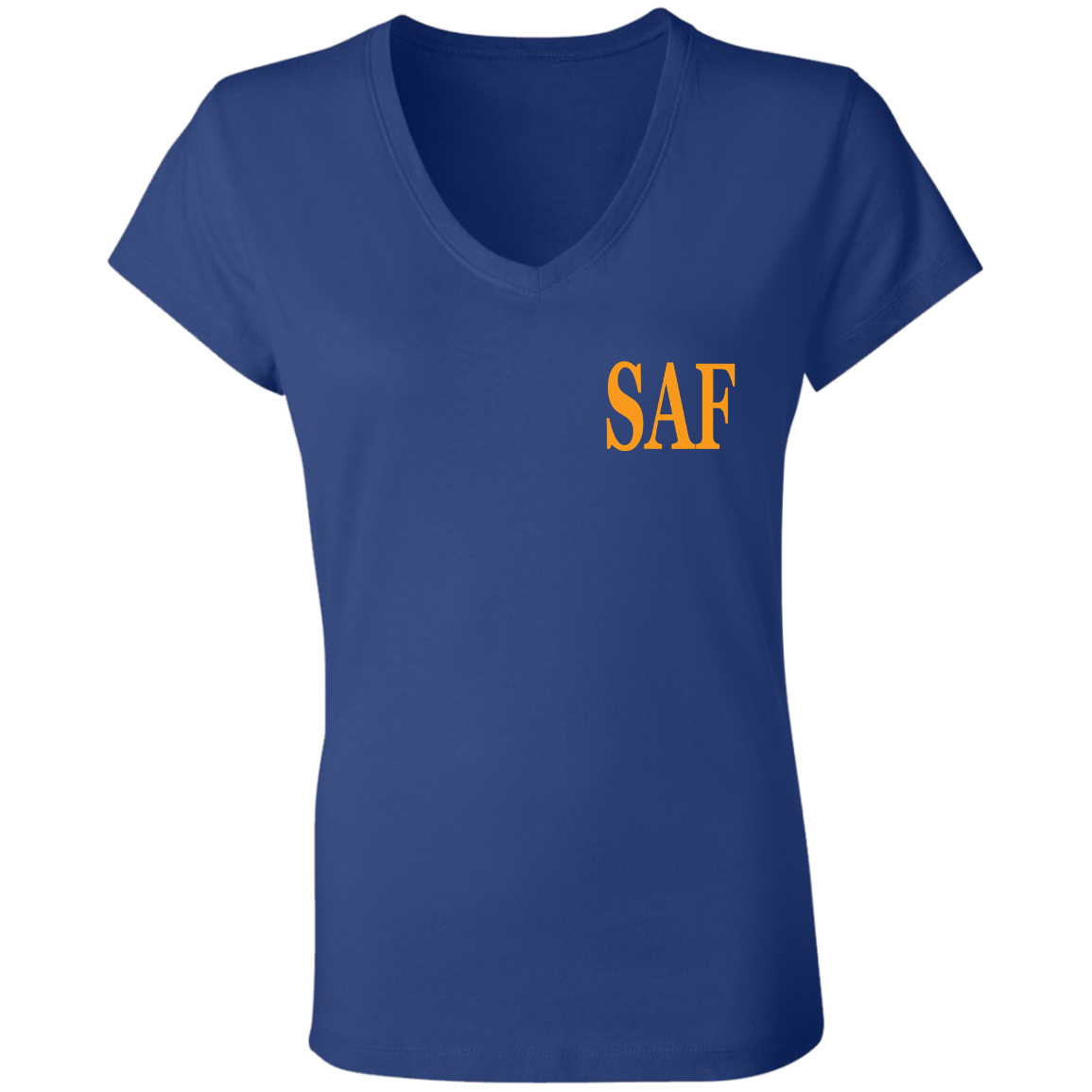 SAF - Ladies' Jersey V-Neck T-Shirt