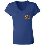 SAF - Ladies' Jersey V-Neck T-Shirt