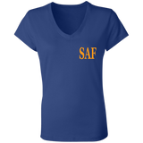 SAF - Ladies' Jersey V-Neck T-Shirt