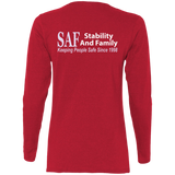 SAF - Ladies' Cotton LS T-Shirt