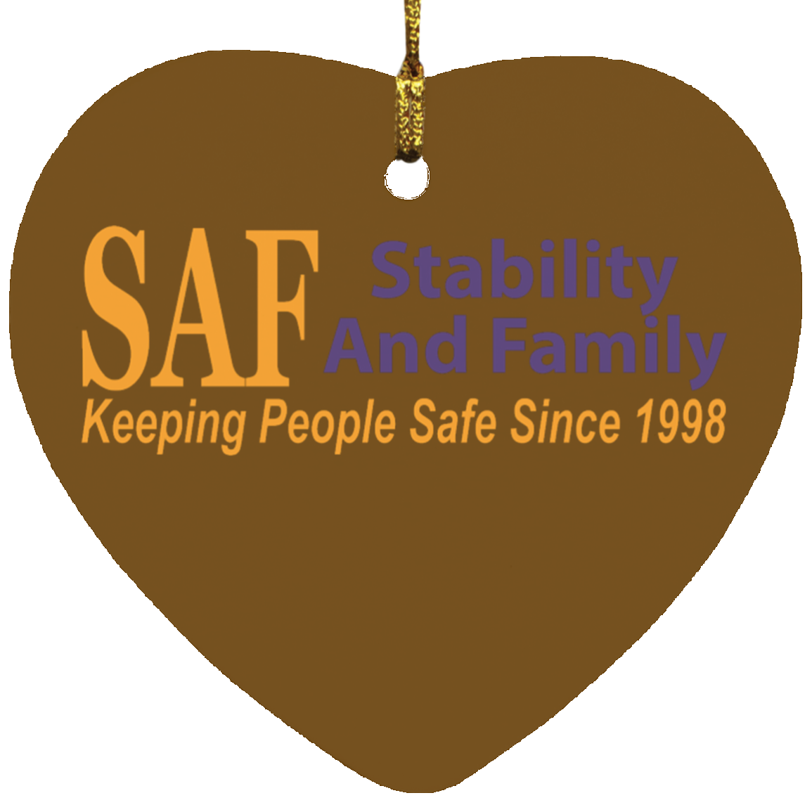 SAF - Heart Ornament