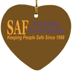 SAF - Heart Ornament