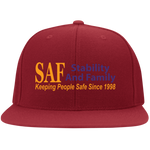SAF - Flat Bill Twill Flexfit Cap