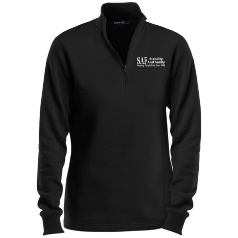 SAF - Ladies' 1/4 Zip Sweatshirt