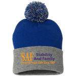 SAF - Pom Pom Knit Cap