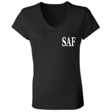 SAF - Ladies' Jersey V-Neck T-Shirt
