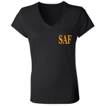 SAF - Ladies' Jersey V-Neck T-Shirt