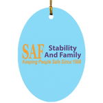 SAF - Oval Ornament