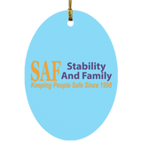 SAF - Oval Ornament
