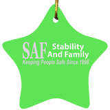SAF - Star Ornament