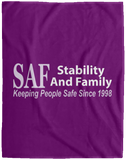 SAF - Cozy Plush Fleece Blanket - 60x80