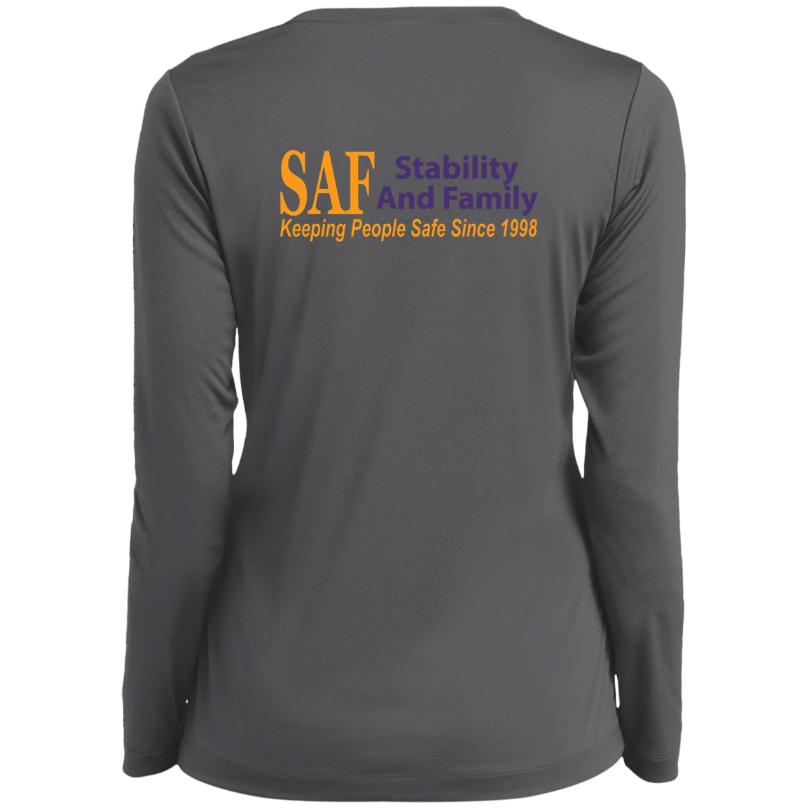 SAF - Ladies’ Long Sleeve Performance V-Neck Tee