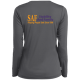 SAF - Ladies’ Long Sleeve Performance V-Neck Tee