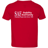 SAF - Toddler Jersey T-Shirt