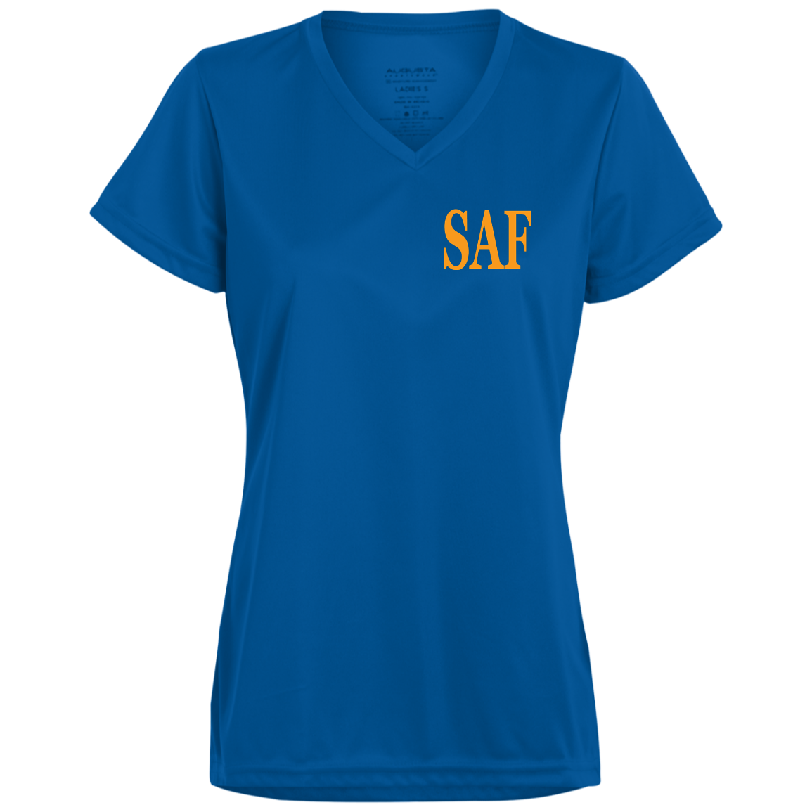 SAF - Ladies’ Moisture-Wicking V-Neck Tee