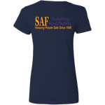 SAF - Ladies' 5.3 oz. V-Neck T-Shirt