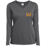 SAF - Ladies’ Long Sleeve Performance V-Neck Tee