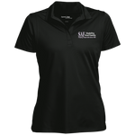 SAF - Women's Micropique Tag-Free Flat-Knit Collar Polo