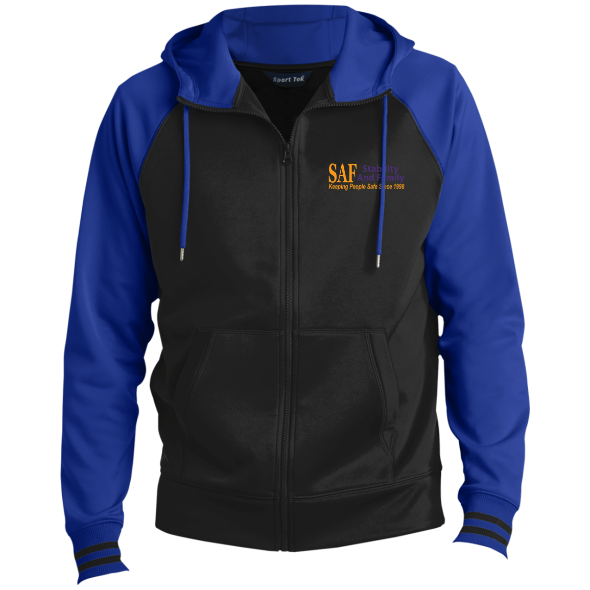 SAF - Men's Sport-Wick® Full-Zip Hooded Jacket