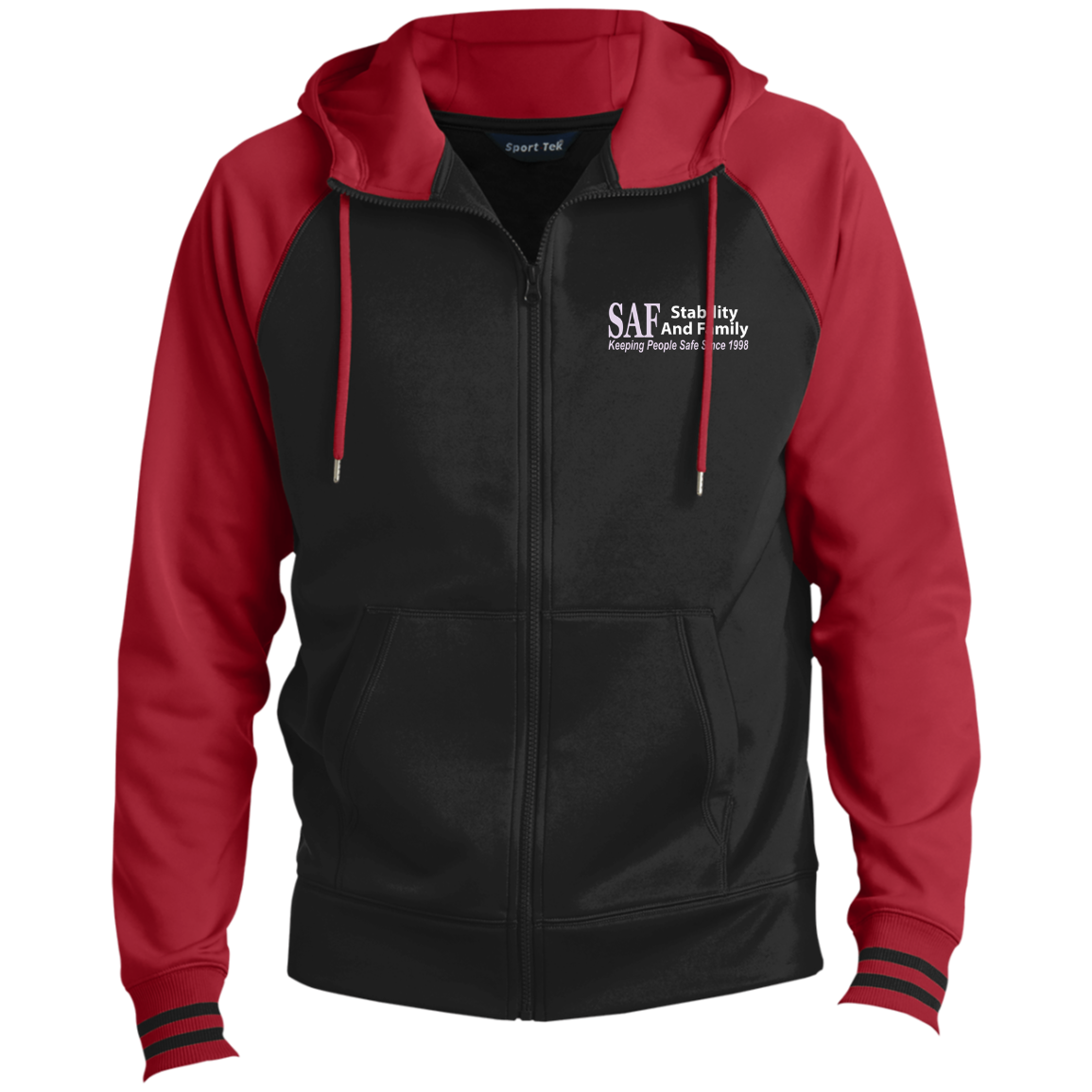 SAF - Men's Sport-Wick® Full-Zip Hooded Jacket