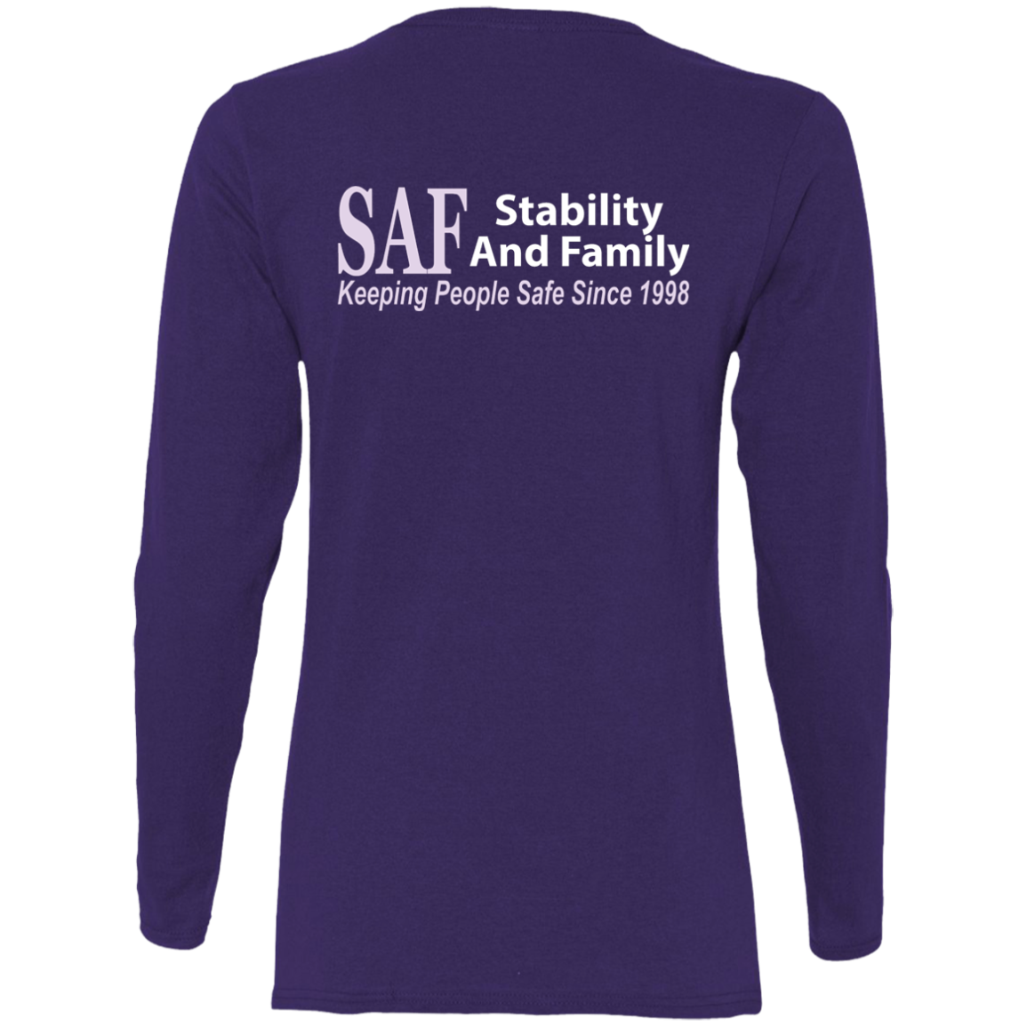 SAF - Ladies' Cotton LS T-Shirt