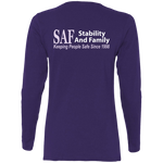 SAF - Ladies' Cotton LS T-Shirt
