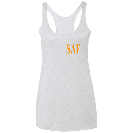 SAF - Ladies' Triblend Racerback Tank