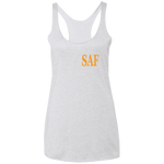 SAF - Ladies' Triblend Racerback Tank