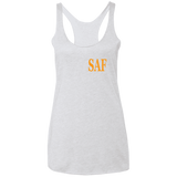 SAF - Ladies' Triblend Racerback Tank