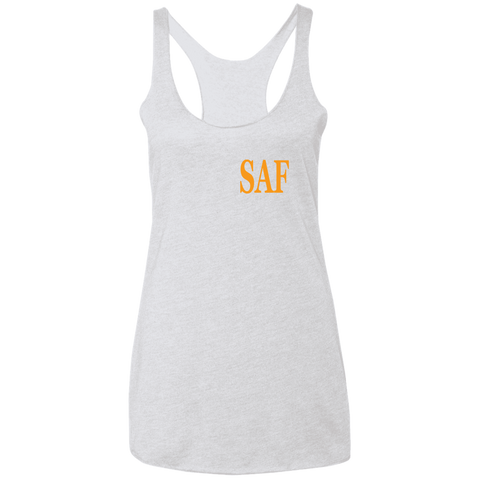 SAF - Ladies' Triblend Racerback Tank