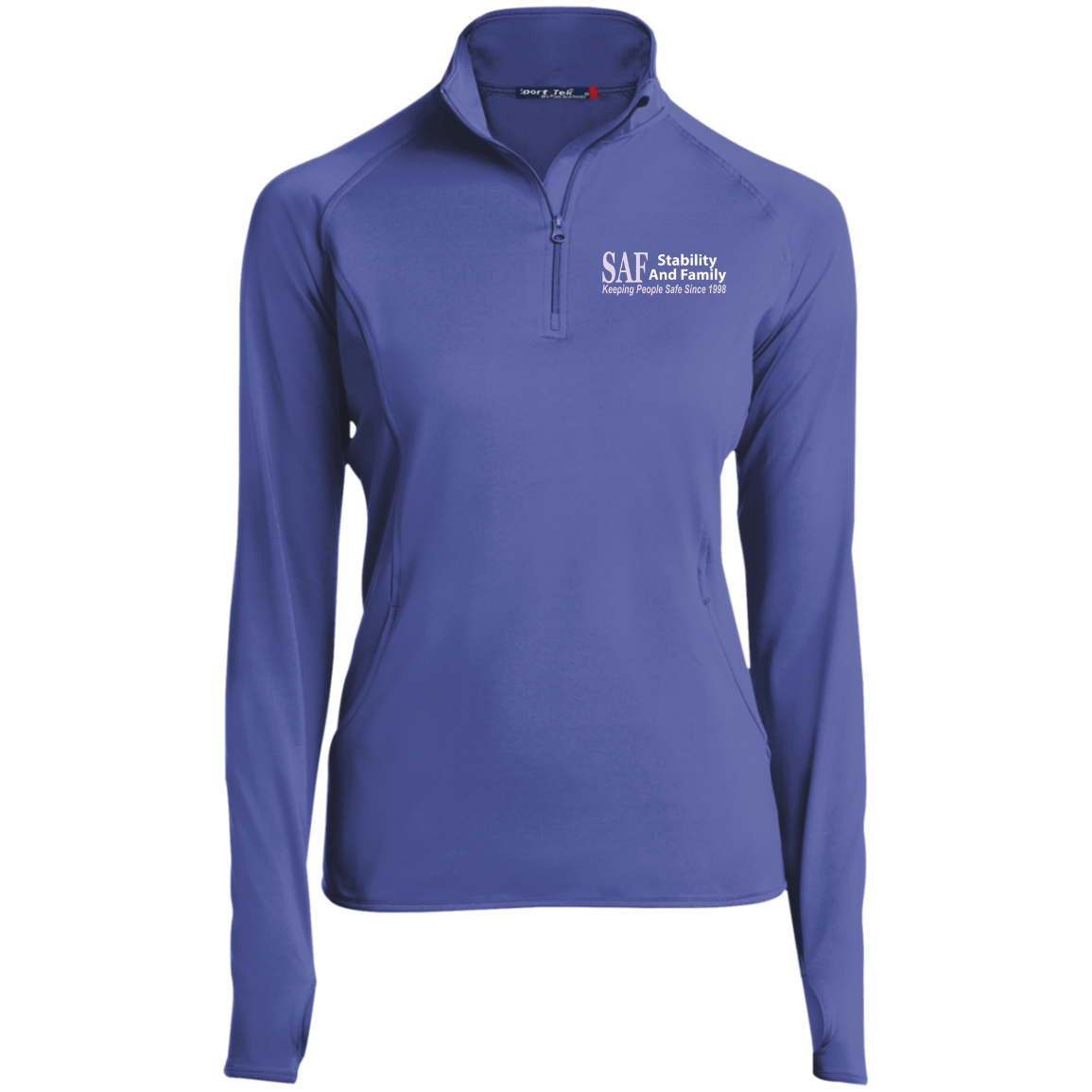 SAF - Women's 1/2 Zip Performance Pullover