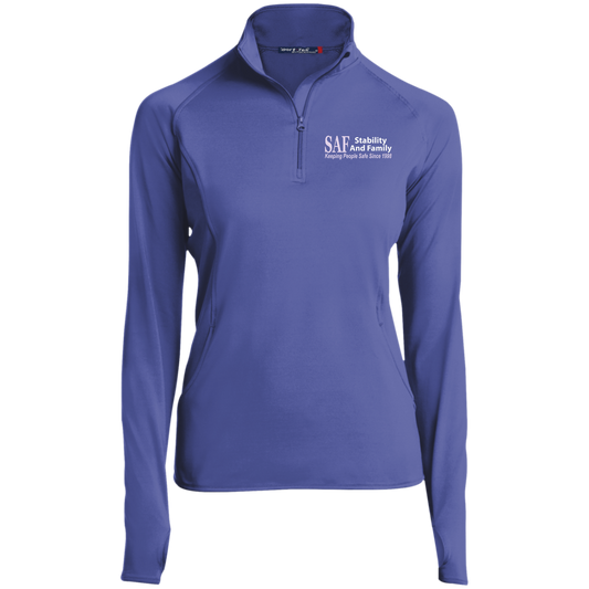 SAF - Women's 1/2 Zip Performance Pullover
