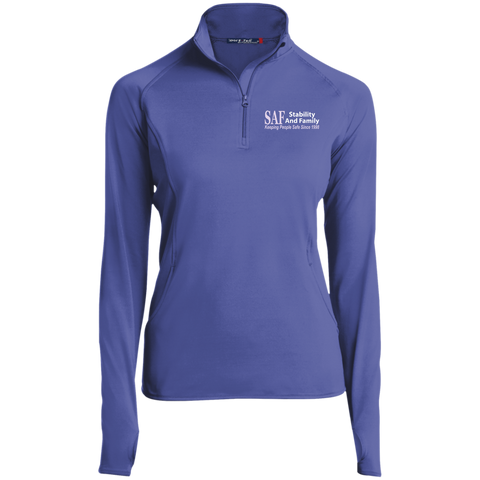 SAF - Women's 1/2 Zip Performance Pullover