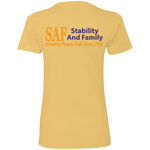 SAF - Ladies' Boyfriend T-Shirt