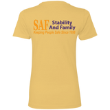SAF - Ladies' Boyfriend T-Shirt