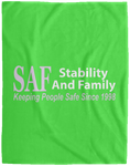 SAF - Cozy Plush Fleece Blanket - 60x80
