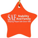 SAF - Star Ornament