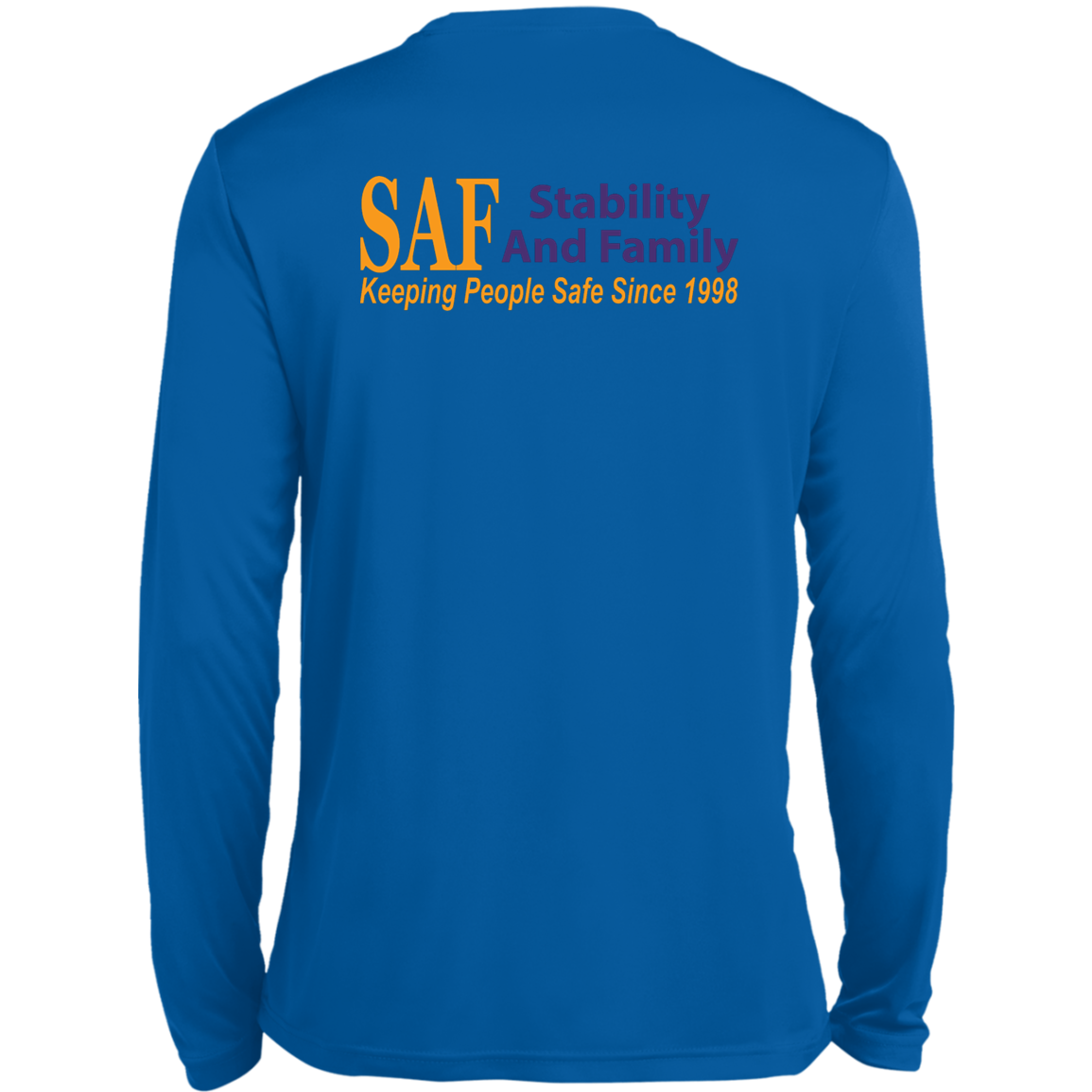 SAF - Long Sleeve Moisture-Wicking Tee