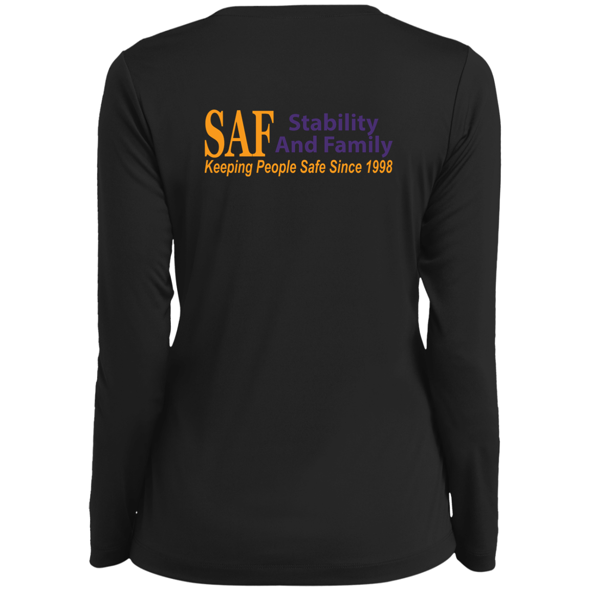 SAF - Ladies’ Long Sleeve Performance V-Neck Tee