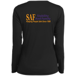 SAF - Ladies’ Long Sleeve Performance V-Neck Tee