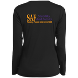SAF - Ladies’ Long Sleeve Performance V-Neck Tee