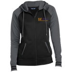 SAF - Ladies' Moisture Wick Full-Zip Hooded Jacket
