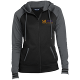 SAF - Ladies' Moisture Wick Full-Zip Hooded Jacket