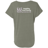 SAF - Ladies' Triblend Dolman Sleeve