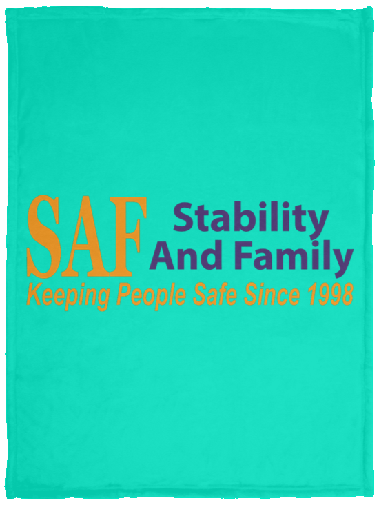 SAF - Cozy Plush Fleece Blanket - 30x40