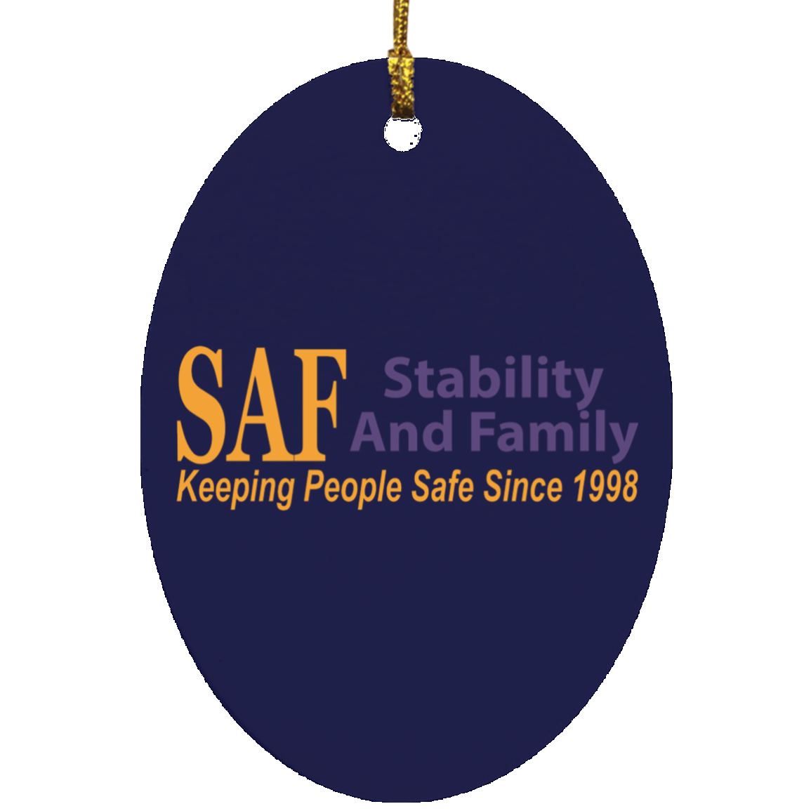 SAF - Oval Ornament