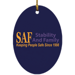 SAF - Oval Ornament