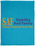 SAF - Cozy Plush Fleece Blanket - 30x40