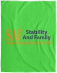 SAF - Cozy Plush Fleece Blanket - 60x80
